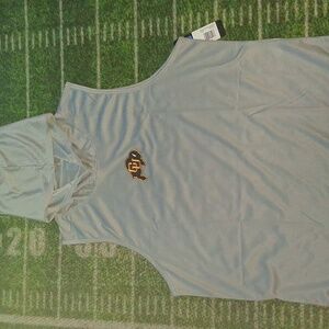 Colorado Buffaloes Dri Fit Mens White Sleeveless Hoodie Tank Top NWT